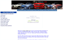 Desktop Screenshot of chevy-camaro.com